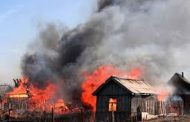 Дачные дома охватило огнём в Костанайской области