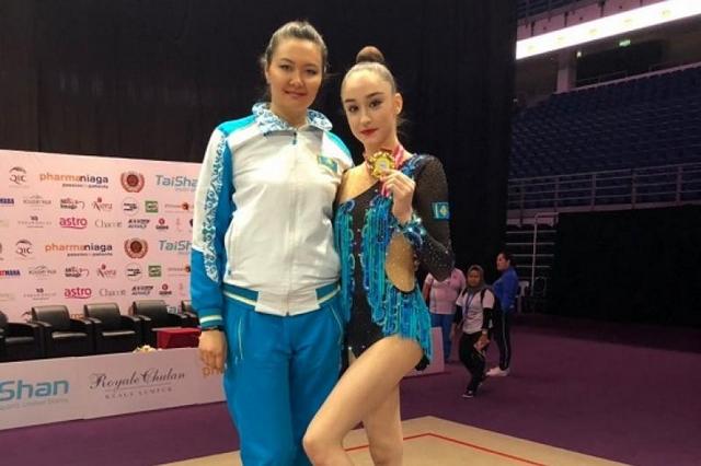 Казахстанка стала чемпионкой Азии по художественной гимнастике