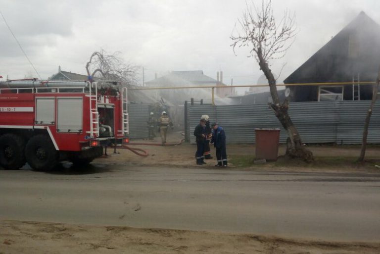 В частном доме в Костанае сгорел мужчина