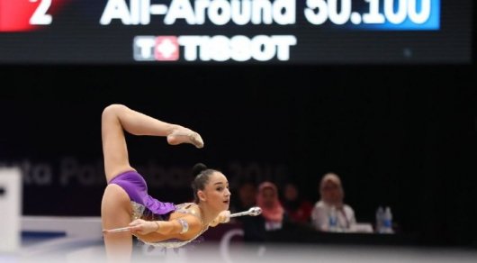 Казахстанская гимнастка взяла золото на Азиаде-2018