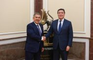 Рустам Минниханов обсудил перспективы сотрудничества с первым вице-премьером Казахстана Аскаром Маминым