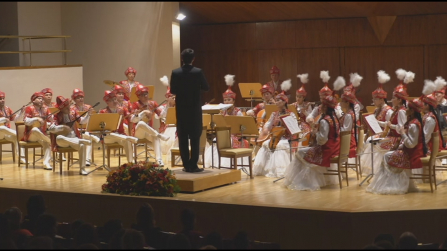 Оркестр имени Курмангазы дал концерт в Мадриде