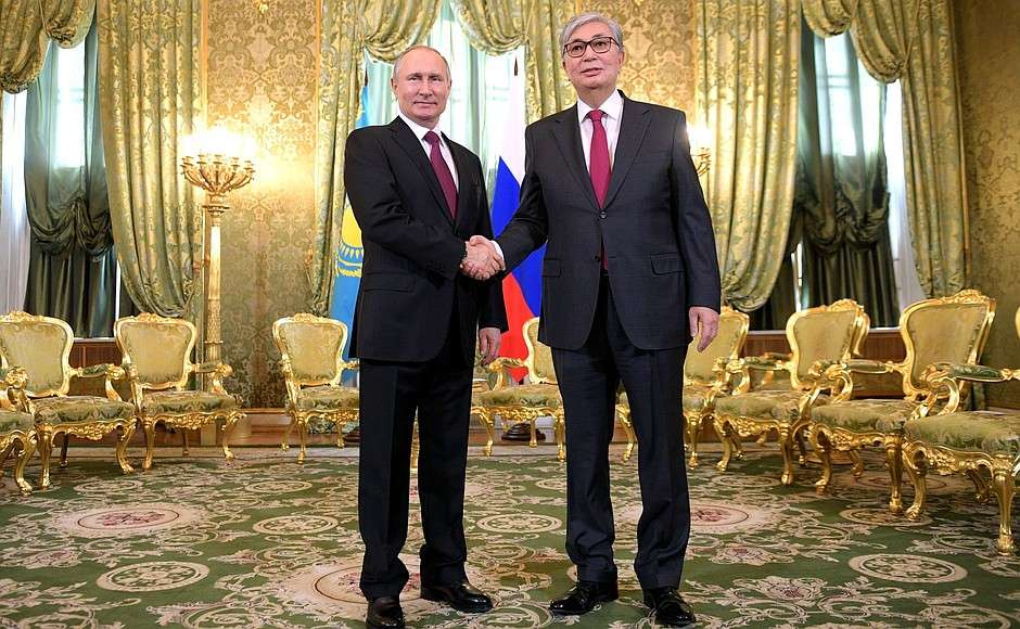 Визит Токаева в Россию: Путин передал привет Назарбаеву
