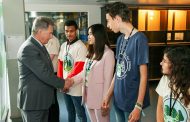Костанайская школьница встретилась с Президентом Финляндии