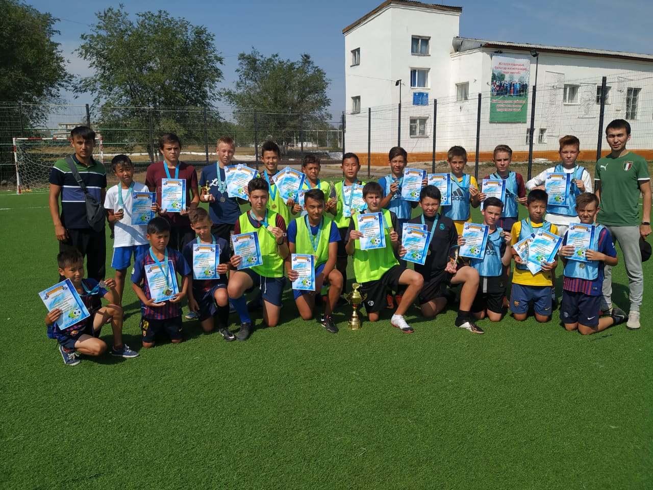 В Житикаре прошёл детский турнир по футболу