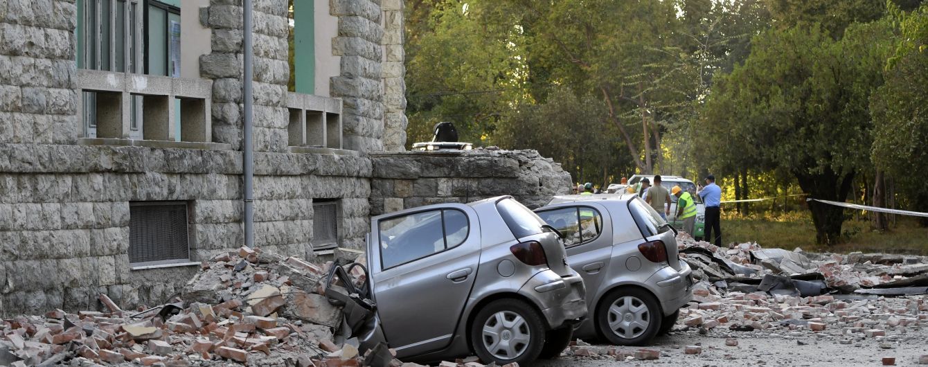 Более 50 человек пострадали при землетрясении в Албании