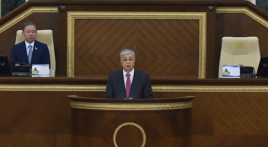 Президент Республики Казахстан обратился с посланием к народу
