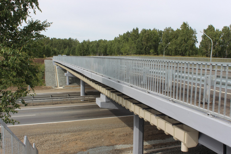 На трассе Челябинск – граница с Республикой Казахстан отремонтировали мост