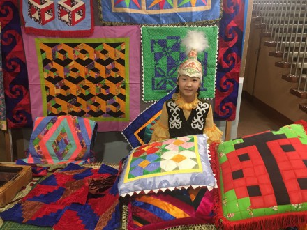 На южноуральском фестивале показали экспозицию казахского быта
