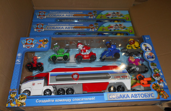 Самарские таможенники изъяли партию контрафактных игрушек, которые везли в РФ из Казахстана