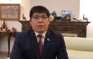 Посол Казахстана в Индии Ерлан Алимбаев сделал видео-обращение