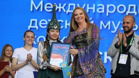 Казахстанка заняла призовое место на детском конкурсе «Славянского базара»
