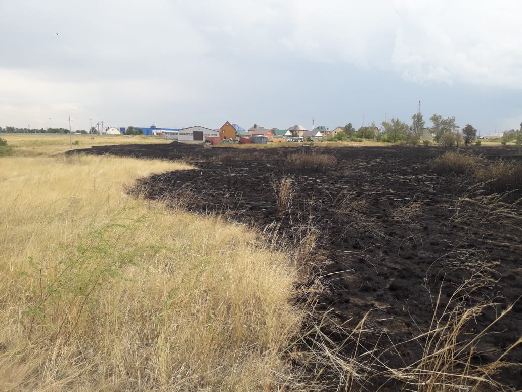 Источник пожара будет выяснять полиция — ДЧС Костанайской области