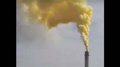 На Тенгизе произошел выброс загрязняющих веществ