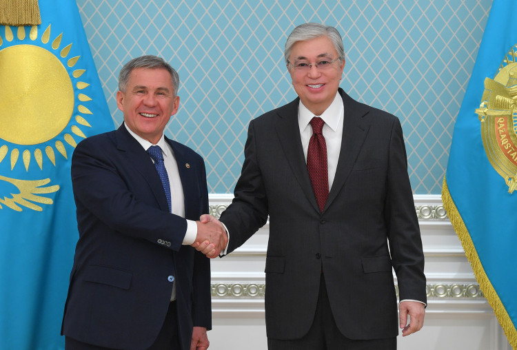 Токаев провел встречу с президентом Татарстана Рустамом Миннихановым