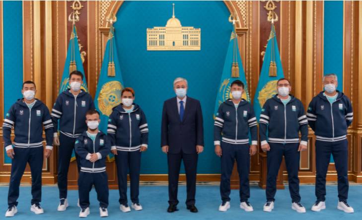 Токаев встретился с Паралимпийской сборной Казахстана