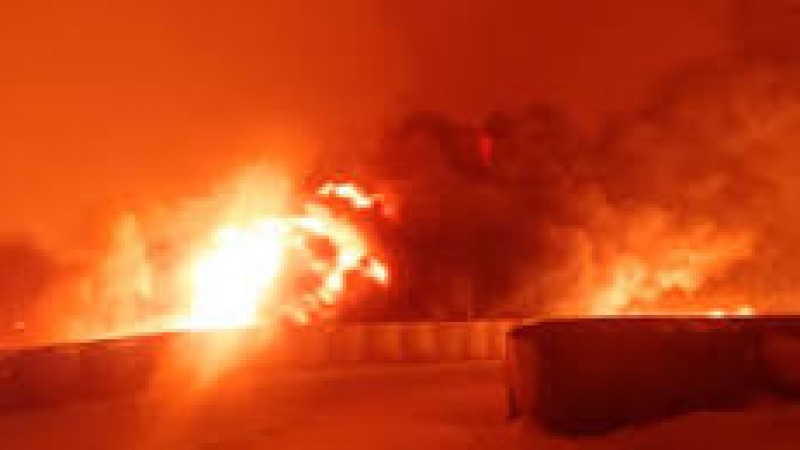 Мощный взрыв произошел на нефтепроводе в Турции