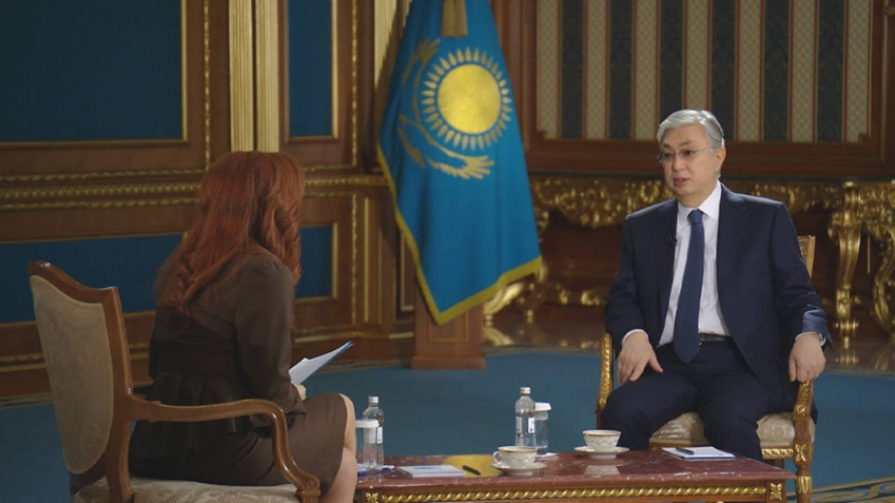 Эксклюзивное интервью Президента Республики Казахстан Касым-Жомарта каева Агентству