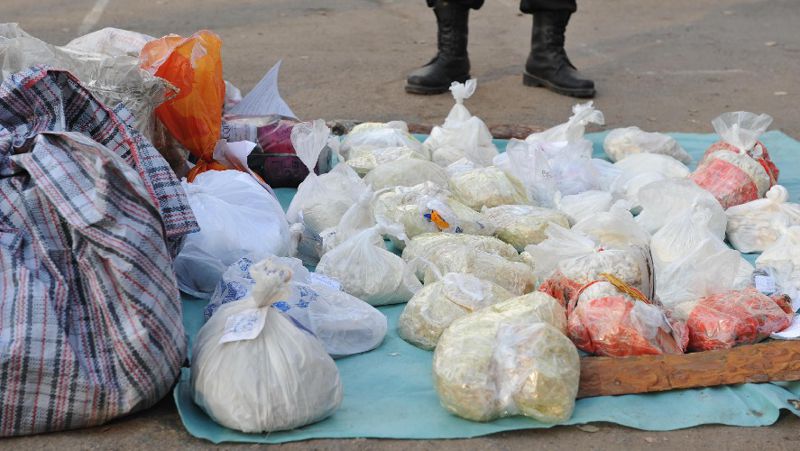 Наркотики на 9,5 млн долларов изъяли при спецоперации МВД Казахстана и России