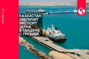 Казахстан увеличит экспорт зерна в тандеме с Грузией