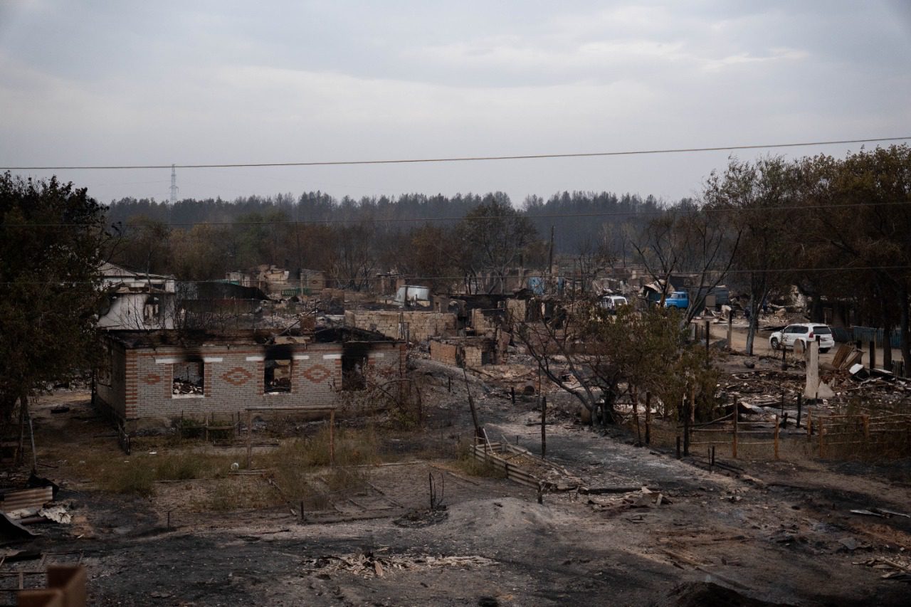 Кто станет крайним в пожаре на территории Аулиекольского района?