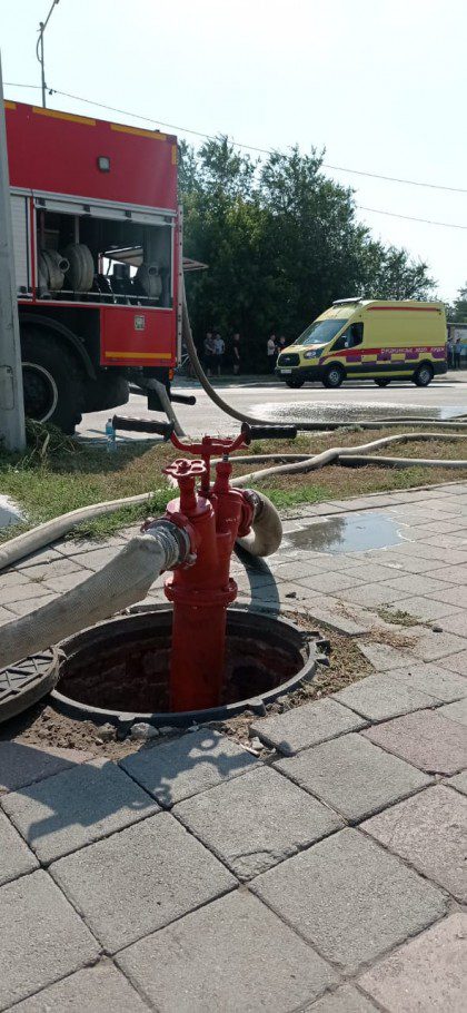 В пожаре по пр. Назарбаева в Костанае пострадало 7 человек