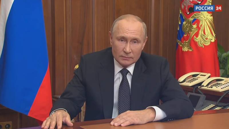 «Решение о военной операции было единственно возможным»: Путин выступил с обращением к россиянам