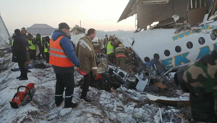 Против сотрудников КГА в Астане возбудили уголовное дело о крушении Fokker-100 под Алматы