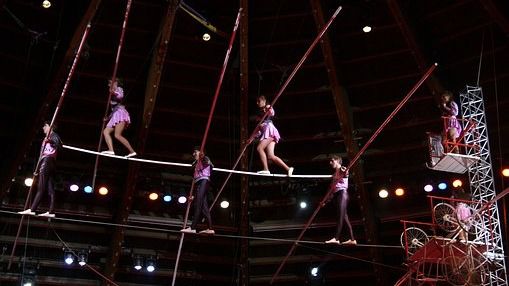 В российском цирке подросток-гимнаст упал с высоты трех метров