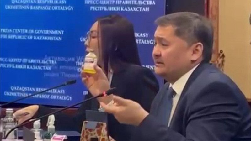 О создании первого противоракового препарата в Казахстане заявил министр