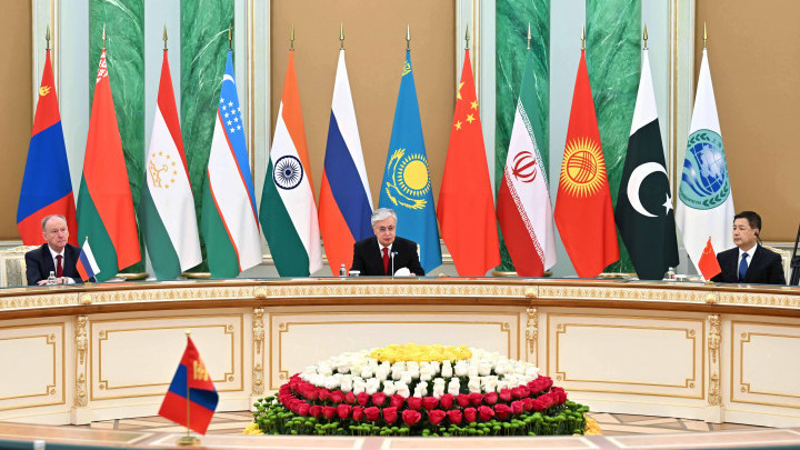 Токаев принял секретарей Советов безопасности стран ШОС