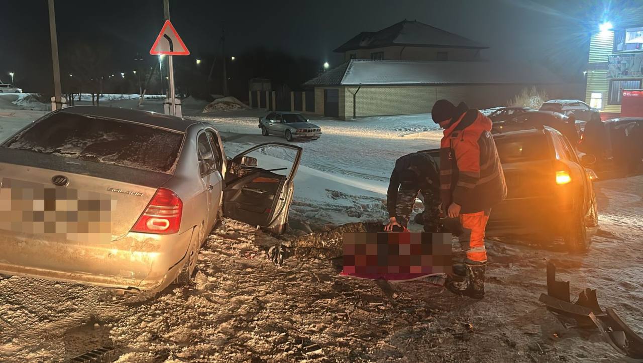 Двое детей пострадали в ДТП в Костанайском районе