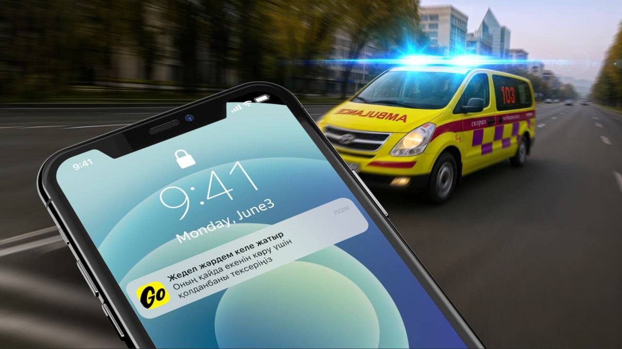 Жители Костаная cмогут видеть на карте движение бригады скорой помощи по своему вызову