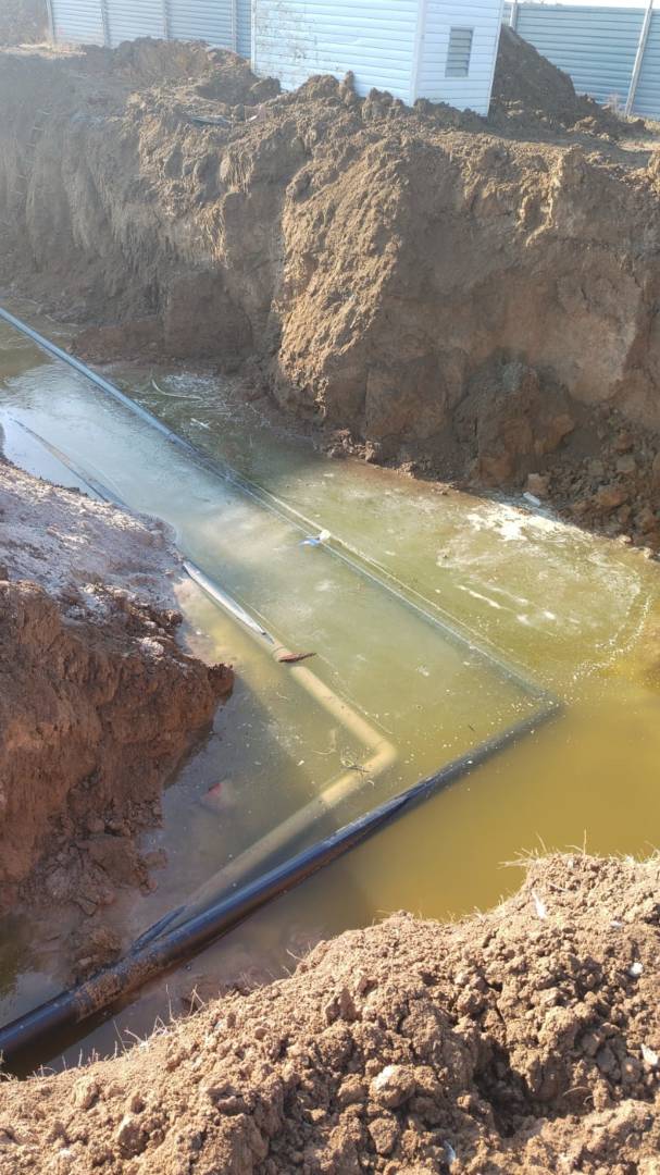 «Оснований для опасений нет» — в акимате Наурзумского района прокомментировали ремонт водопровода в с. Буревестник