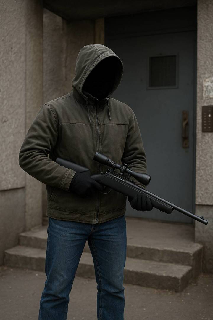 Пьяный костанаец угрожал пневматическим оружием соседке с собакой