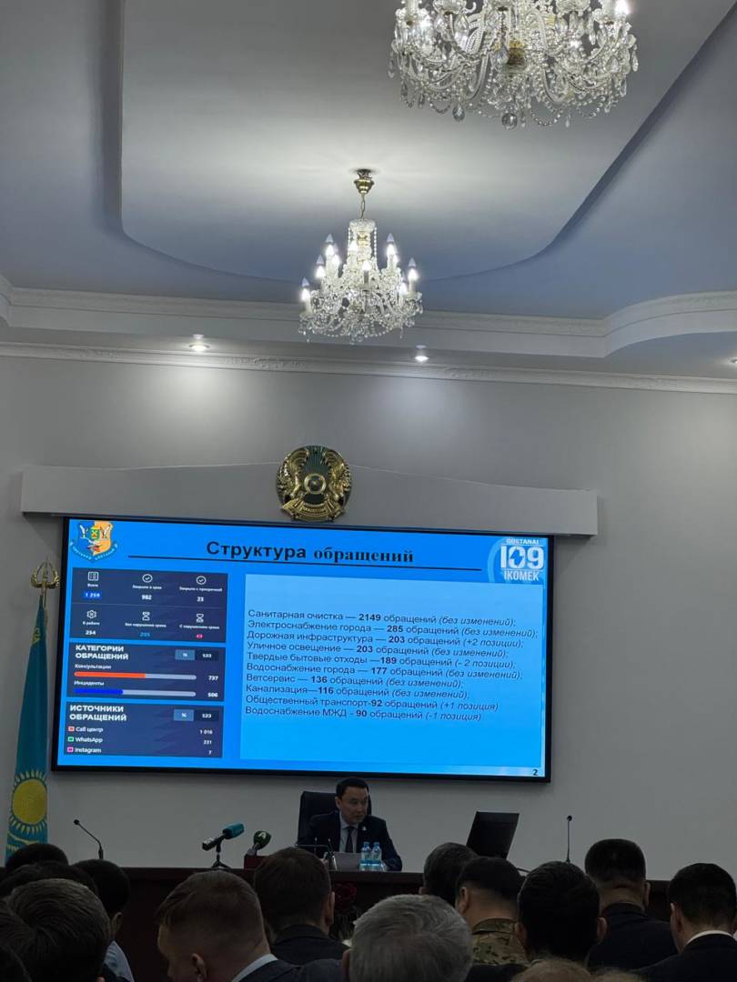 О повышении тарифа на вывоз ТБО снова говорили в акимате Костаная 