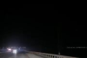 Водители жалуются на отсутствие освещения на участке платной трассы Рудный-Тобол