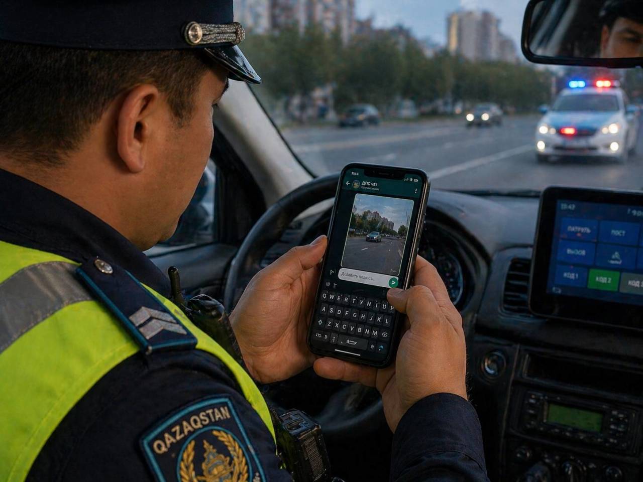 Шины за «крышу»: в Аркалыке капитан полиции помогал ездить лишённому прав водителю