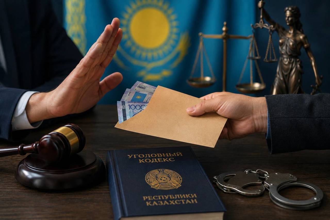 В Казахстане хотят ввести уголовную ответственность за обещание дать взятку