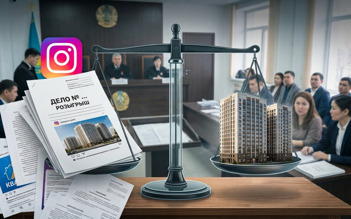 Спор из-за розыгрыша в Instagram дошел до суда в Костанайской области