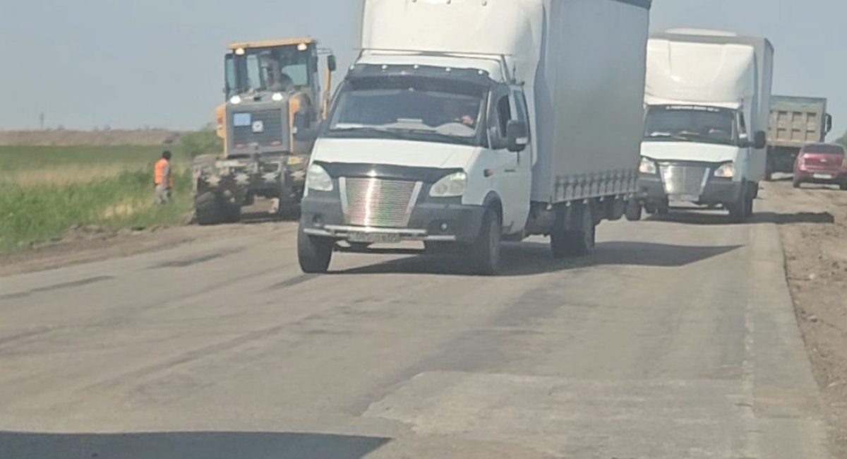 Качеством ремонта платной дороги в Костанайской области возмущены водители