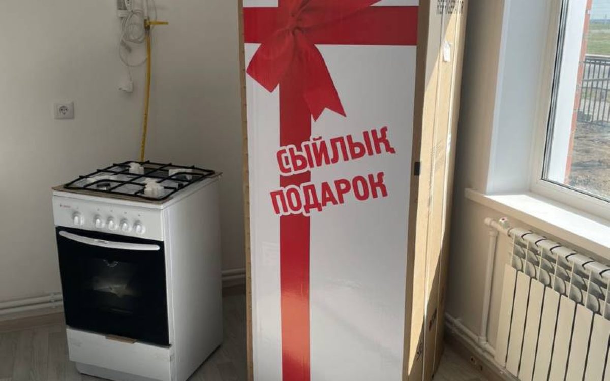 14 холодильников подарил пострадавшим от паводка фонд ОФ «Súıіktі Qostanai»